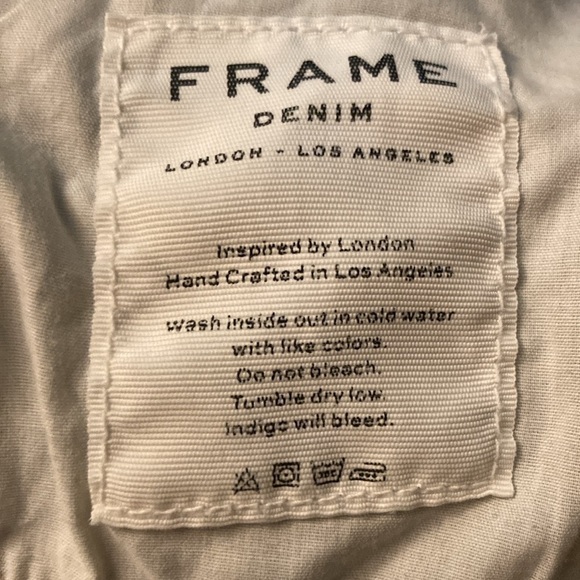 Frame Le High Skinny 28 waist distressed jeans great condition - Picture 12 of 13